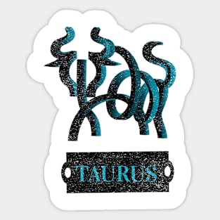 TAURUS HOROSCOPE SIGN Sticker